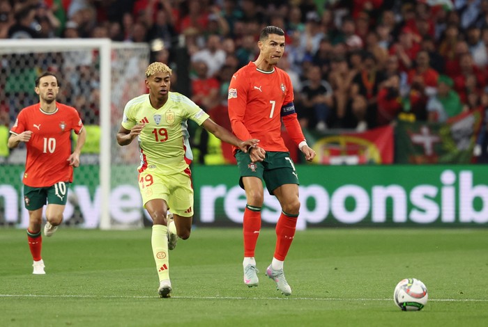 **Cristiano Ronaldo dan Viral Lamine Yamal: Reaksi Menjelma dalam Final UEFA Nations League Portugal vs Spanyol**