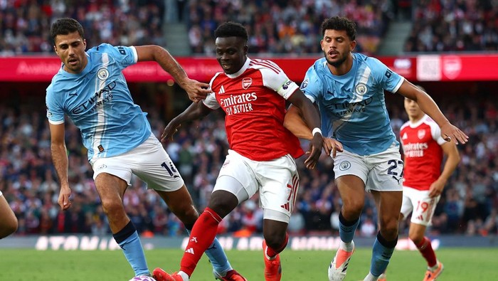 Statistik 'Haramball' Man City di Markas Arsenal - Alternatif 1