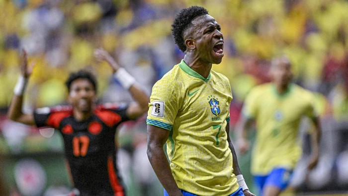 **Ancelotti Panggil Kembali Vinicius ke Timnas Brasil untuk Uji Coba Kontra Korea Selatan dan Jepang**