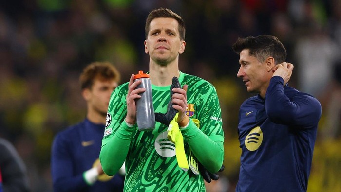 **Szczesny Berharap Garcia Pulih Sebelum El Clasico, Siap Duduk di Bench**