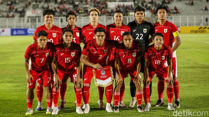 Indonesia U-23 Vs India U-23: Pertandingan Seru Berakhir Imbang 1-1