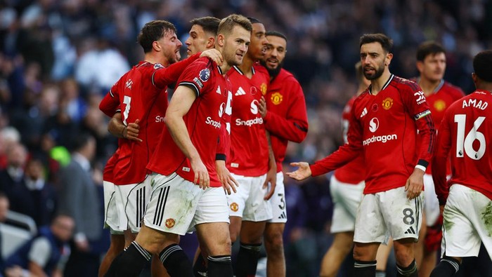 Tottenham Vs Man Utd: Setan Merah Terpuruk, Ruben Amorim Kecewa Kinerja Tim