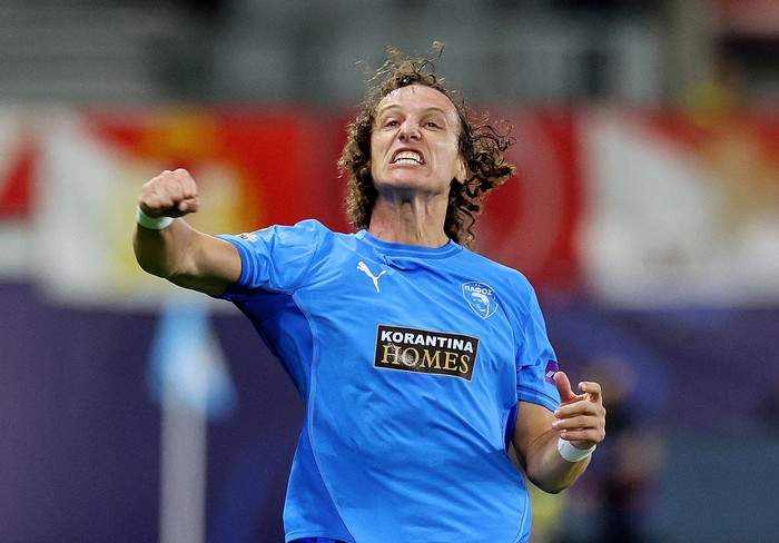 David Luiz Catat Rekor Sebagai Pemain Tertua Kedua yang Cetak Gol di Liga Champions dalam Kemenangan Monaco